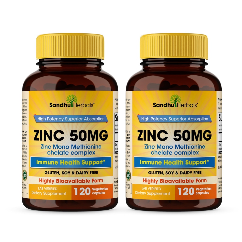 Zinok 50mg Kapsule Pre mužov a ženy, 240 Gróf 