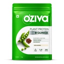 OZiva Plant Protein Powder, Pea Isolate, Vegan, Unflavoured, 1kg