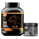 BeastLife High Protein Mass/Weight Gainer 2.5 KG with Creatine Monohydrate 125g | Belgian Chocolate, Tropical Tango | For Muscle Gain & Fast Growth | Cereal-Based Formula, No Maltodextrin