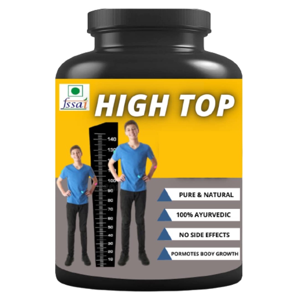 High Top | flavor Chocolate | height gainer | body bones | Protein, Powder | pack of 1