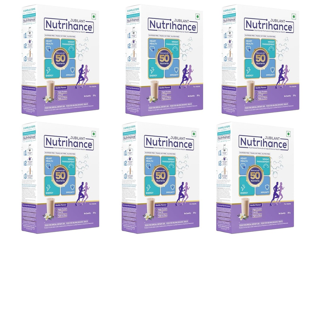 Nutritional Formula Help Enhance Nutrition Drink (6X200 G Vanillla Flavored)