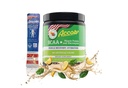 BCAA Powder Lemon Green Tea-Pre alebo po tréningu,Huscle Recovery Nápoj s aminokyselinami + Electrolytes,7,2g BCCAs pre mužov a ženy-30 Servírovanie +10g kolagénových eptidov