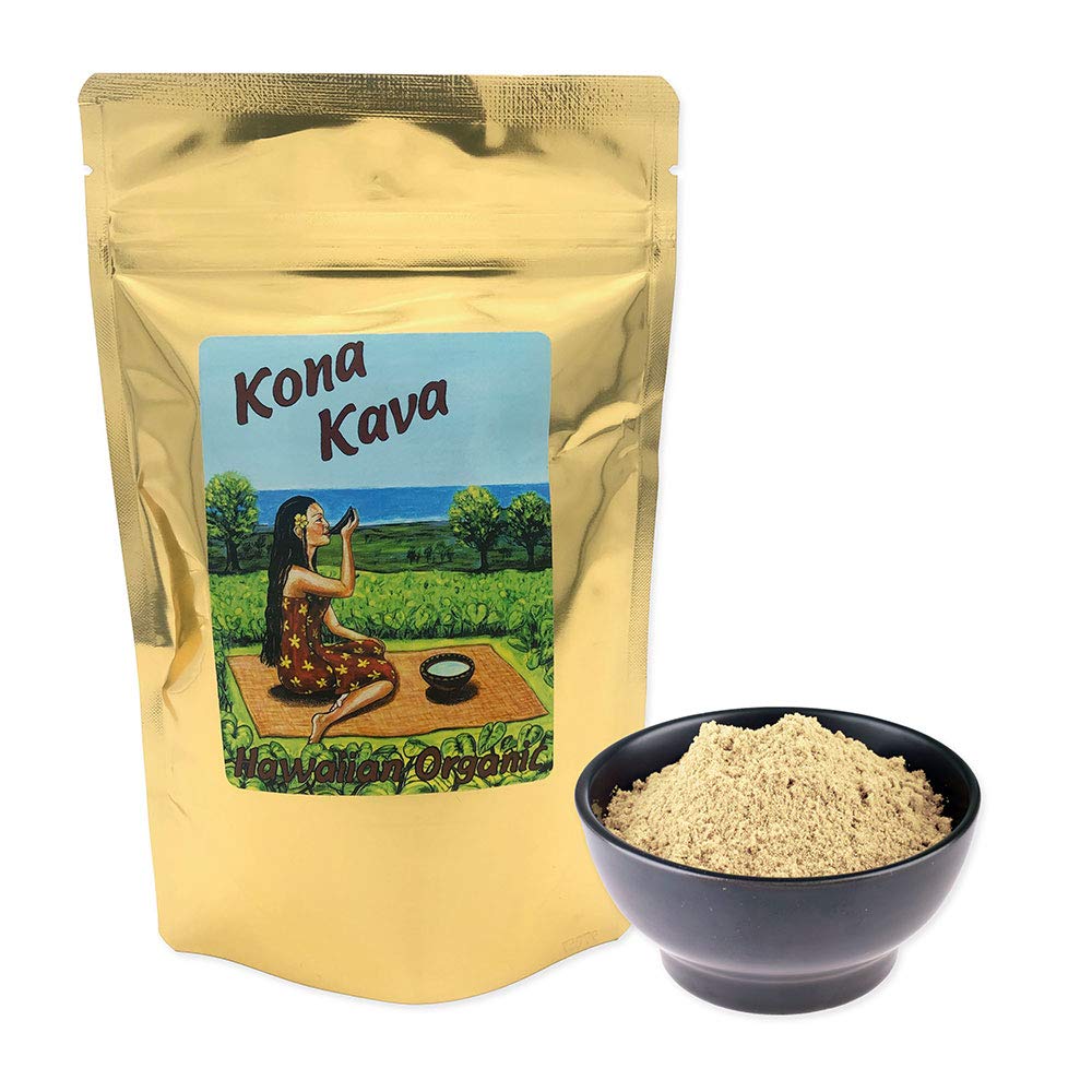 Kona Kava Instant 9% Kavalaktón Kava Drink Mix - Banana Vanilla (4 oz)