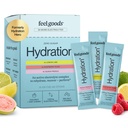 Pocit tovaru Hydratácia Hero, Variabilné balenie, 1000mg Electrolytes prášok, bez cukru, horčík, Organic Aloe Vera, L Theanine, Vitamín C, Vegan, Non GMO, Na Go Electrolyte pakety, 12 Počet