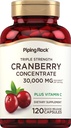 Pipping Rock Cranberry Pills 120 Kapsule 