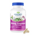 RidgeCrest bylinné byliny krvný tlak bylinné Formula, 12 bylín, Poria Huba, Gastrodia, Gardenia, pre srdce, cievy, Circulation Health (60 Počet (Stock of 1))