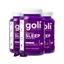 Goli Dreamy Sleep Gummy - 180 Počet - Melatonín, vitamín D, horčík, a citrónový balzam extrakt - Želatína-bez želatíny, Gluten-free, Vegan & Non-GMO