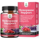 Kompletné bylinné menopauza Supplement pre Ženy - Ženské Hormone Balance Kapsule pre Nočné potety Hot Flash & Mood Swings s Dong Quai, Chaste Berry & Black Cohosh Root - 120 gróf balenia