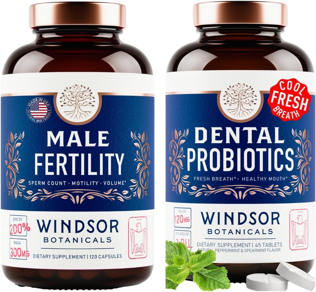 WINPBERR BOTANICALS mužskú plodnosť doplnok a perorálne probiotiká pre čerstvé dýchanie - Muži zdravie práska