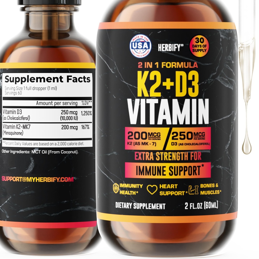 Vitamín D3 K2 kvapky 