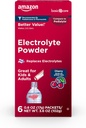 Základná starostlivosť Elektrolytové práškové balíčky pre deti a dospelých, Cherry Flavor, 6 počet (Pack of 1)