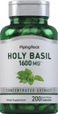 Piping Rock Svätá bazalka Kapsule 