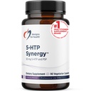 Dizajn pre zdravie 5- HTP 50 mg s vitamínom B6 (P-5- P) - 5- HTP synergia 50 mg doplnok - Serotonínové prekurzory na podporu zdravej nálady + chuť k jedlu (90 kapsúl)