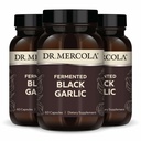 Dr. Mercola Fermented Black Cesnak, 90 Servings (180 Kapsule), Dietary Supplement, Supports Immune Health, non-GMO