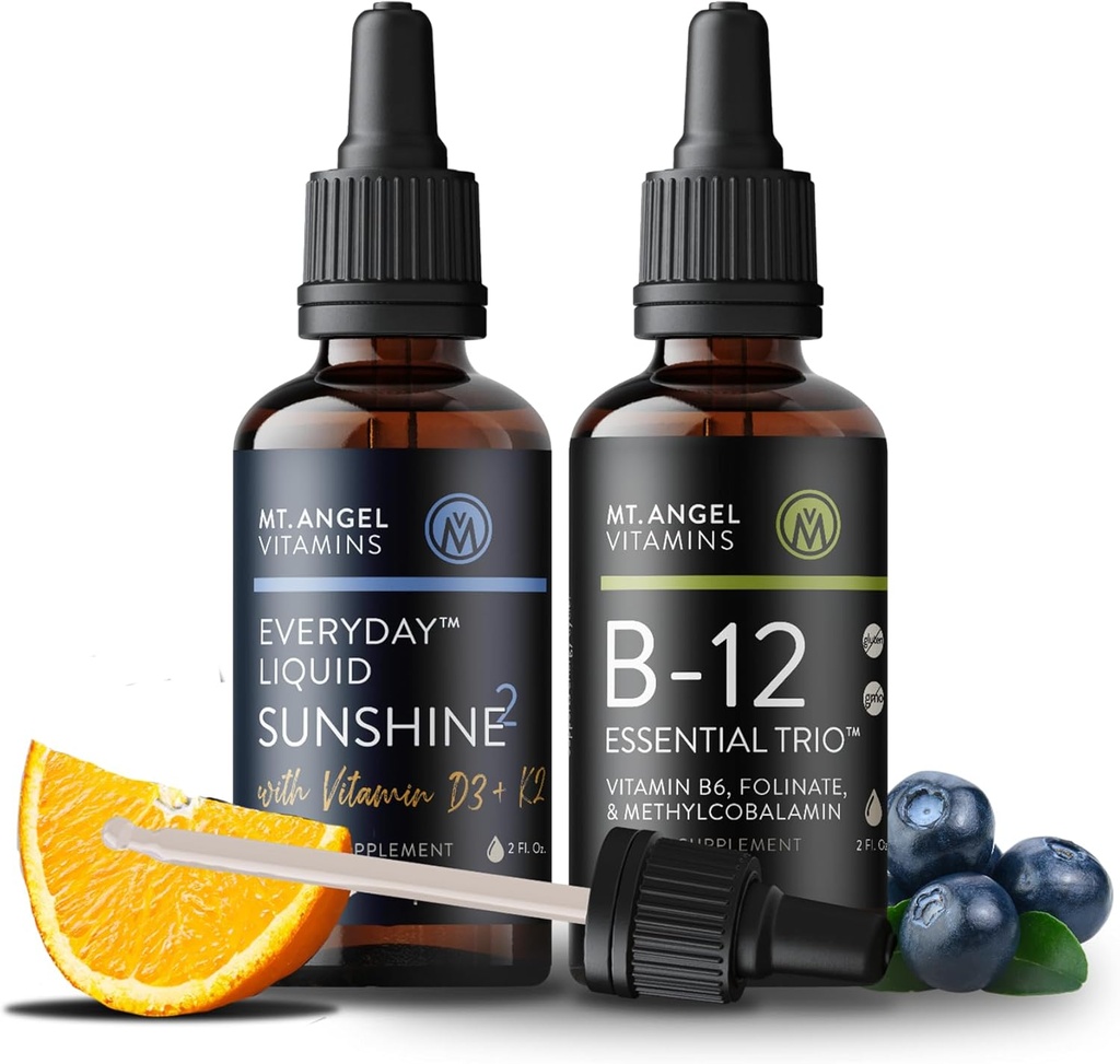Anjel vitamíny B12 esenciálne trio + každý deň tekuté slniečko2 D3+K2