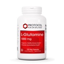 PROTOKOL PRE ŽIVOTNÉ BILANCIE L-Glutamine 1000 mg - Aminokyselina - svalové tkanivo, zdravie Gut - 120 Veg Caps