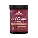 Staroveká výživa Kolagén prášok Proteín, Multikolagén Proteín Krása + Spánok s vitamínom C, Vanilla Chai, Hydrolyzovaný kolagén Peptidy podporuje pokožku a nechty, spánok, 16.1oz