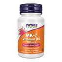 Teraz doplnky stravy, MK-7 Vitamín K-2 100 μg, Kardiovaskulárna podpora*, podporuje zdravie kostí*, 60 Veg kapsuly