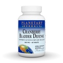 Planetárne byliny Cranberry Bladder Defense, podporuje Genito-Urinary Health*, 865 mg - 60 tabliet