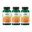 Swanson Beta-karotén Vitamín A 25000 IU kožný imunitný systém Zdravie Antioxidant Podpora 7500 μg 300 Softgels Počet (3 balenia)