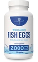 Wild Caught Fish Eggs 2,000mg - Omega 3 Supplement for Eye, Brain Health, Supports Imunity, Bones and Teeth, Mood Support with Omega 3-6-9 Fish Egg Capsules