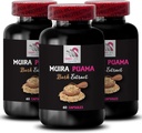 Dynamic Energy Flow - MUIRA PUAMA BARK EXTRACT - Rastlinné na báze sily, Daily Energy Boost, Herbal Drive Activation, Adventure Fuel, Balance Lift, Everyday Support, Vital Boost 3 fľaše 180 Kapsule