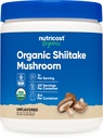 Nutricost Organic Shiitake Mušroom Powder 8oz - 100% Organic Certified, Gluten Free, Non-GMO