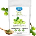 One Planet Nutrition Nano Amla Powder 8 oz (227 Servings), Amla Fruit Extract, s vysokým obsahom vitamínu C pre výrobu kolagénu a imunitnú podporu, Pomocné látky-free, non-GMO, Vegan, Gluten-free