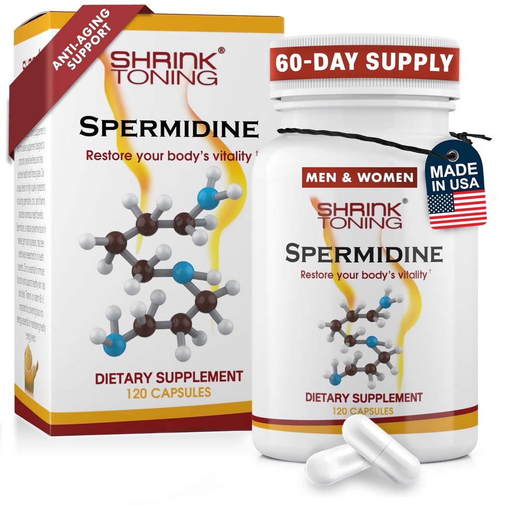 Zmrzlina Spermidin Doplnky Skin & Anti-Aging Support 