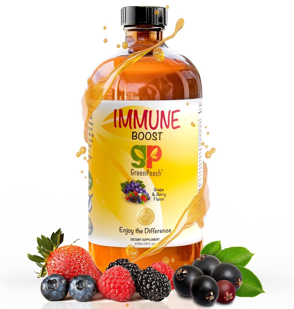 GreenPeach Liquid Immune Support for Kids 