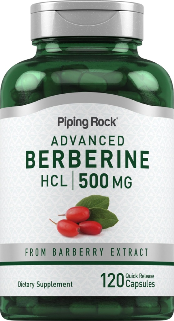 Piping Rock Berberine HCL doplnok 