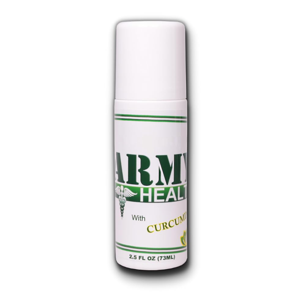 Roll On 100% Natural Turmeric Curcumin - Bolesť Reliever - Zápal - Bolesť hlavy - Bolesť chrbta - Bolesť kĺbov a svalov 2.5 Oz