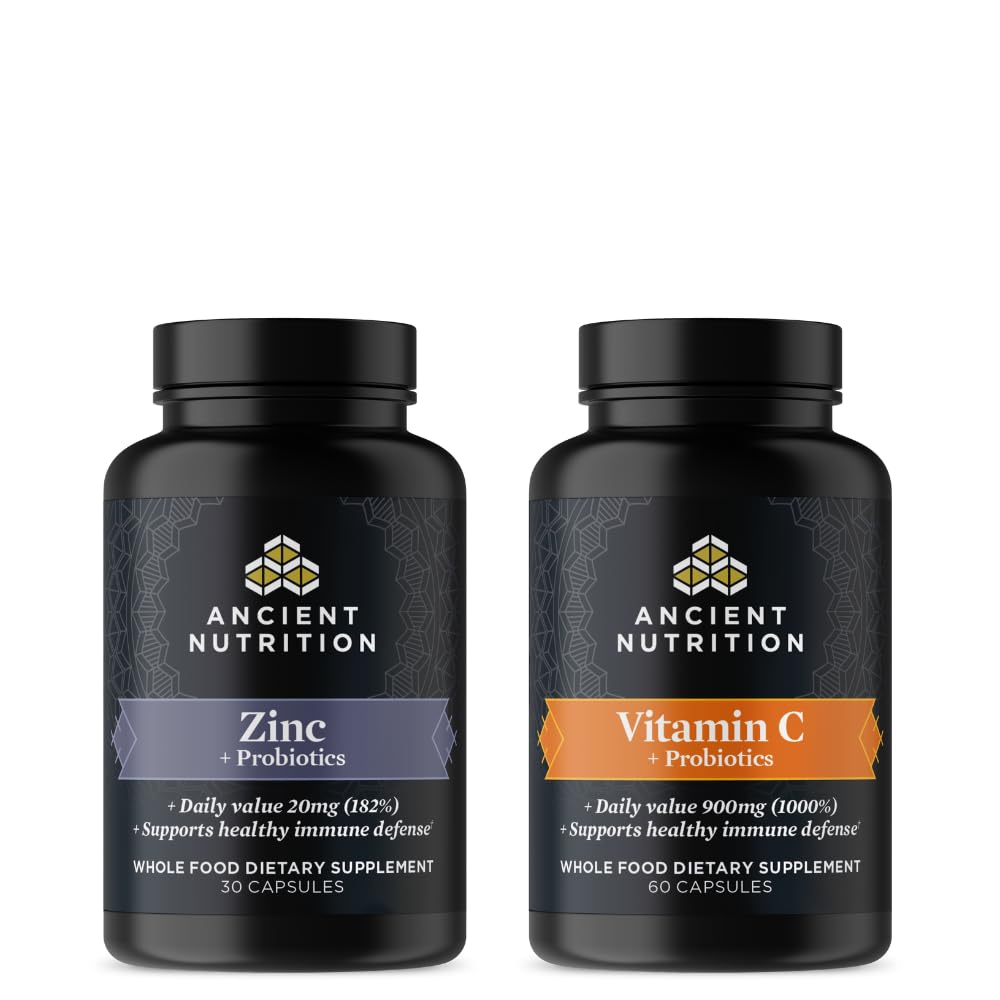 Staroveký nutričný zinok 30 počet + vitamín C (60 počet)