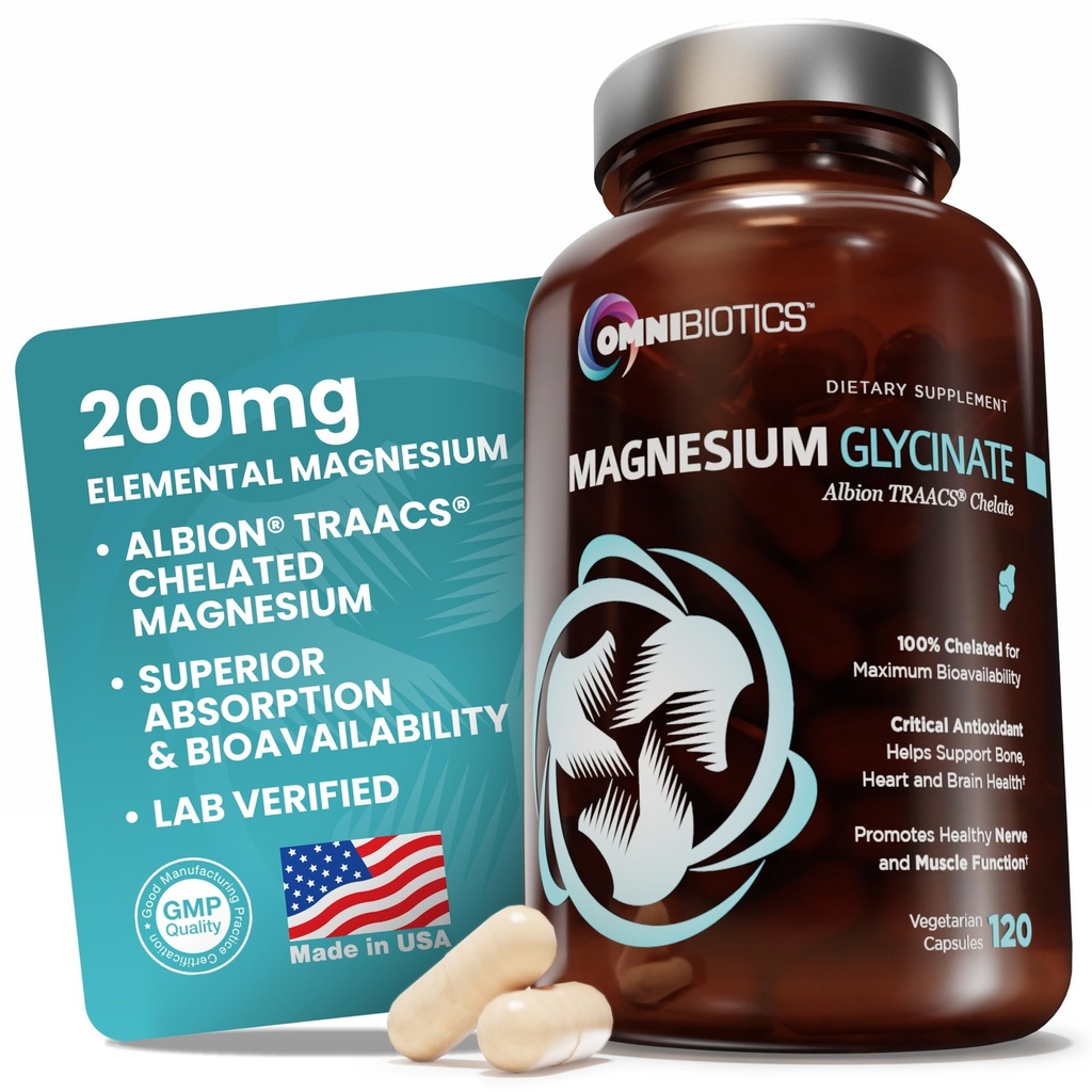 Omnibiotiká Magnézium Glycinate Supplement 