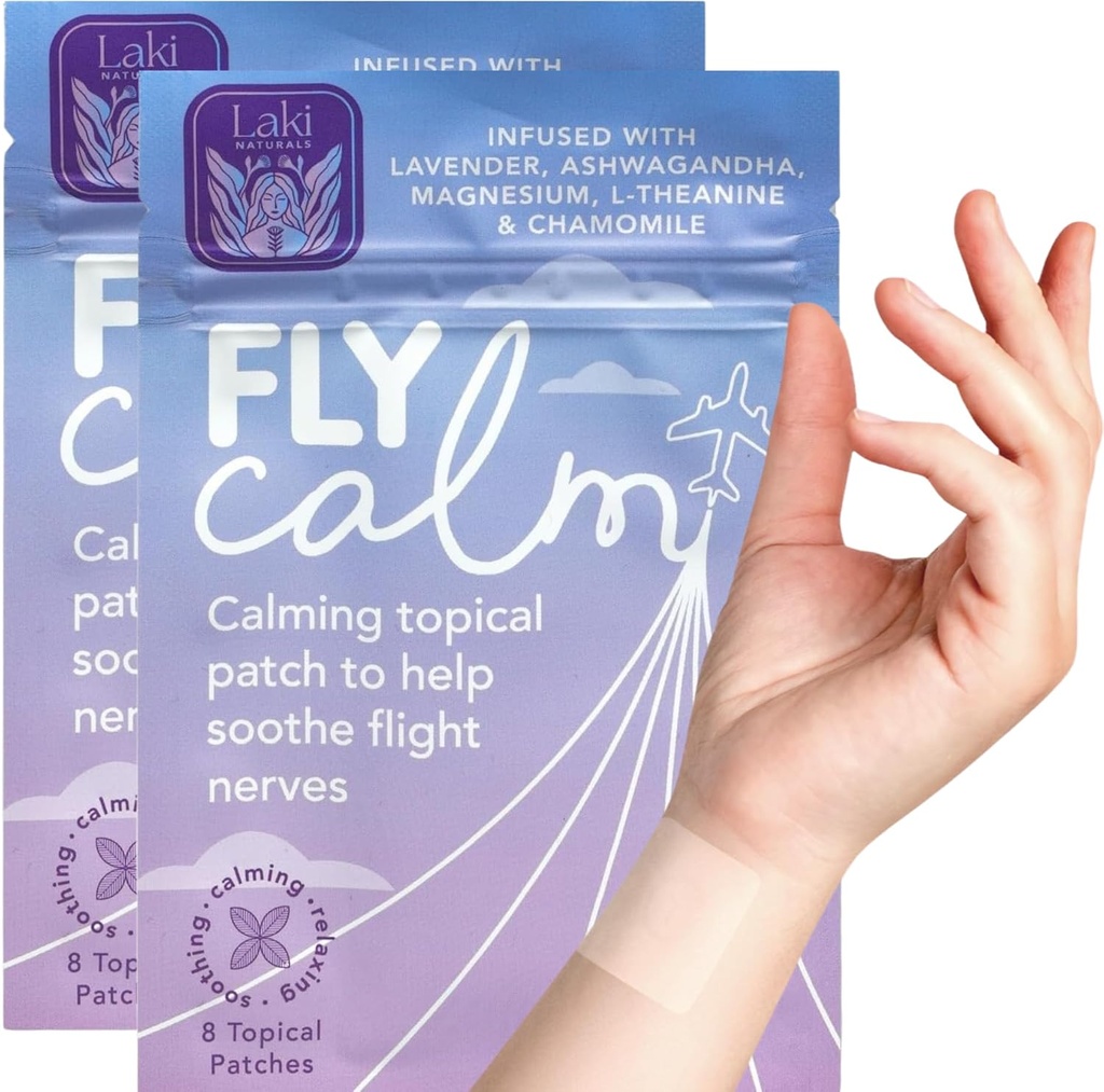 Laki Naturals Fly Calm Patch (2-Pack, 8 per Pack) 