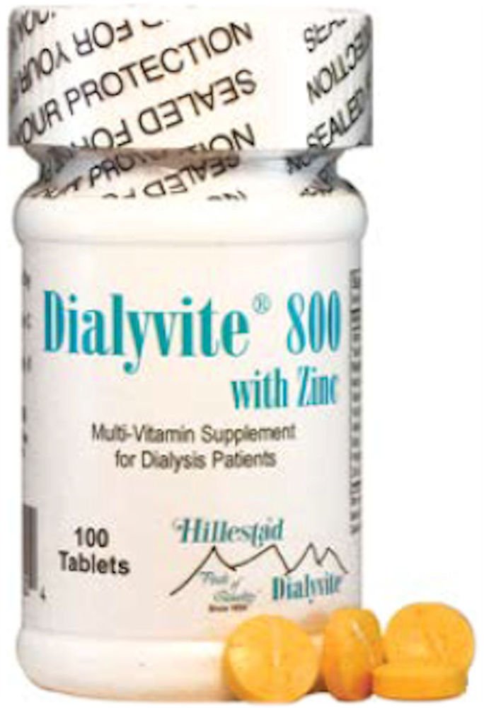 Dialyvite 800 s 50 mg zinku - 100 tabliet