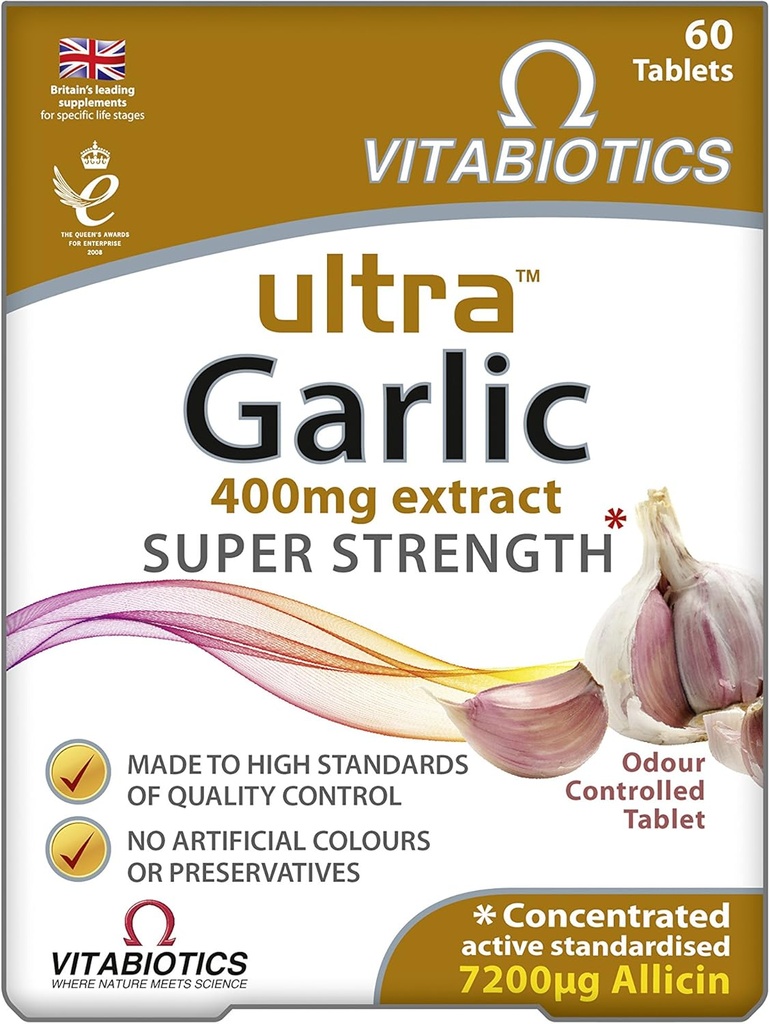 Ultra cesnak tablety - balenie 60 tabliet
