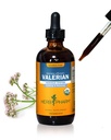 Herb Pharm Certified Organic Valerian Root Liquid Extract for Relaxation and Restful Sleep, alkohol-free Glycerit, 4 Ounce