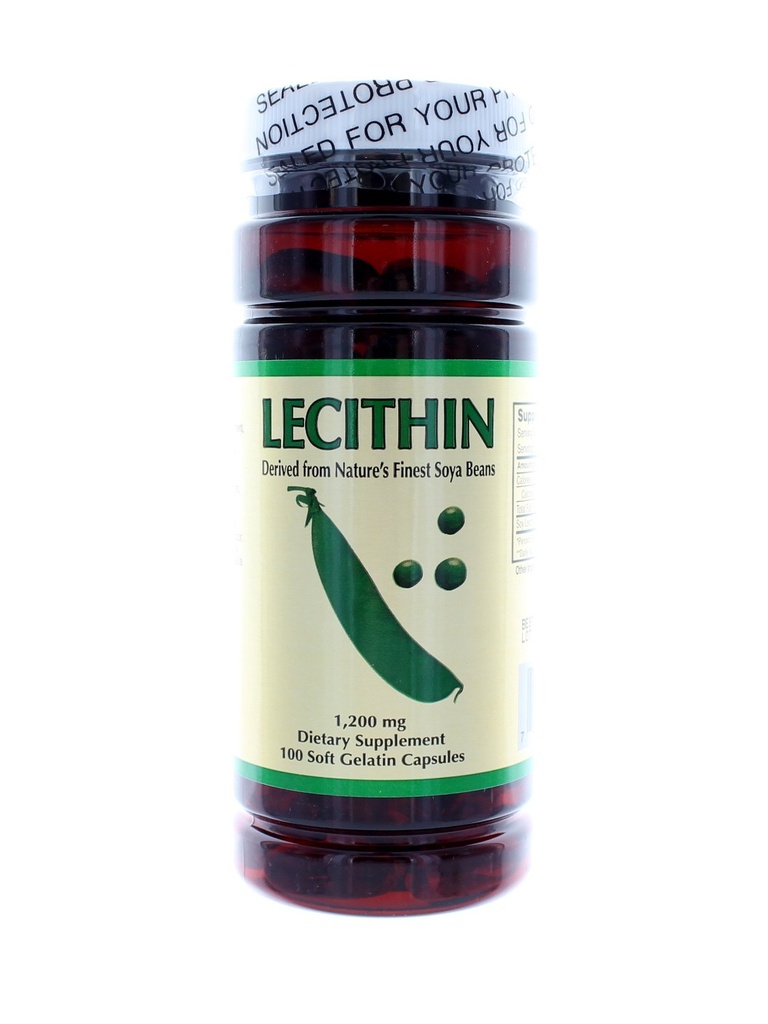 NCB Lecitín 1200 Mg - 100 mäkké želatínové kapsuly