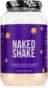 Nahý Shake - Blueberry Muffin Protein Powder - Ochutený rastlinný proteín z USA a kanadských fariem s MCT olejom, bez lepidla, bez sóje, bez GMO alebo umelých sladidiel - 30 porcií