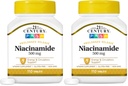 21st Century Niacínamid 500 mg Tablety s predĺženým uvoľňovaním, 110- Count (balenie 2)