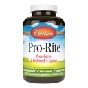 Carlson - Pro-Rite, Free-Form L-Proline & L-Lysine, Health, Joint Support & Colagen Formation, 200 Kapsule
