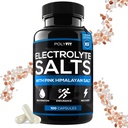 Polyfit Elektrolytové soli - 100 soľných piluliek - Electrolytes Replacement Salt Tablets for Runners - Supplement for Rapid Hydration, Recovery, and Endurance