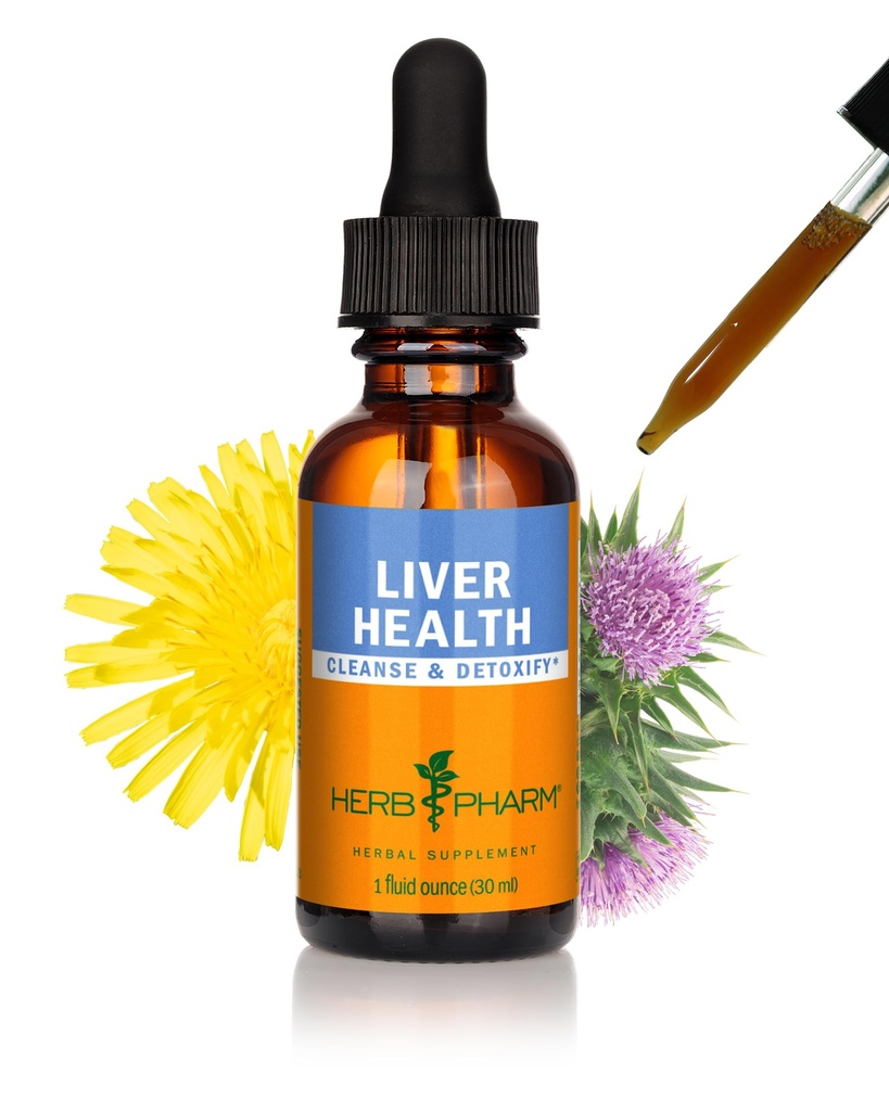 Herb Pharm Zdravie pečene Bylinný vzorec pre pečeň a žlčník podporu, 1 Oz