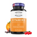 Thomas' all-prírodné opravné prostriedky Vitamín C s organickými bazami, organické Citrusové bioflavonidy - plno potravín doplnok - Non-GMO - Raw Vegan - 90 Kapsule