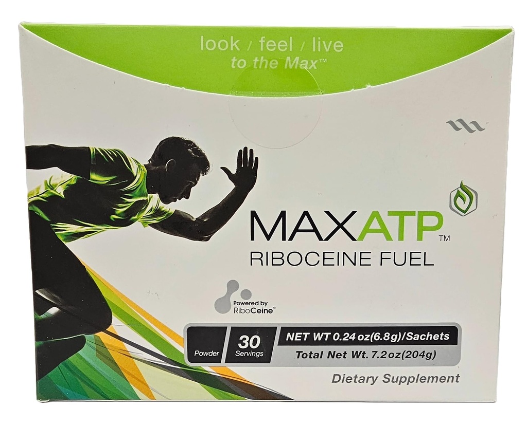 Max ATP, Riboceine Fuel, 30 paketov (0,24 Ounce), 30 porcií