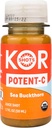 KOR Shots Sea Buckthorn a Baobab Shot - 1.7 Fl Oz - Potent C - Superfoods Vitamín C Shot - USDA Certified Organic