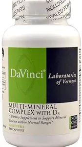 DaVinci Laboratories Multi-Mineral Complex s D3-120 kapsulami
