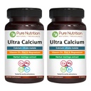 Čistá výživa Ultra vápnik 1000 mg s VIT D3 + K2 