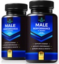 (2 Pack) Blue Vigor Max Pills pre mužov, All-Natural Formula pre mužskú fitness a vytrvalosť, Premium Kapsule od Daily Nutrition, Performance & Energy, Oficiálny doplnok pre Man Recenzia (120 Kapsule)